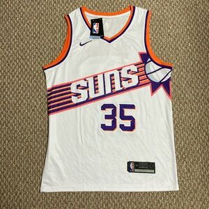Phoenix Suns Kevin Durant NBA Authentics Swingman Nike White NWT Athletic Jersey